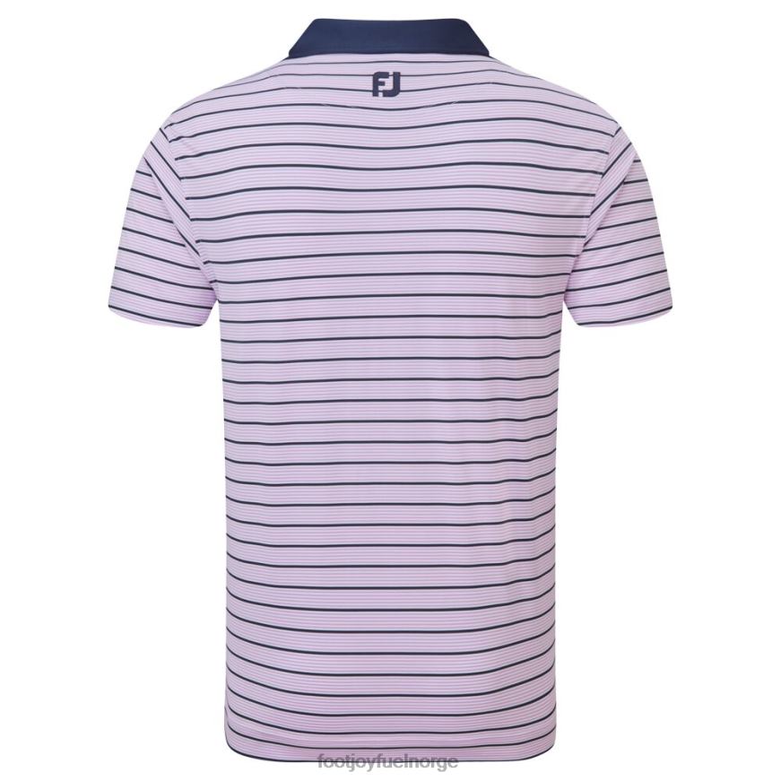 lavendel-hvit-marine aksent stripe lisle R6P2F942 lavendel-hvit-marine Footjoy