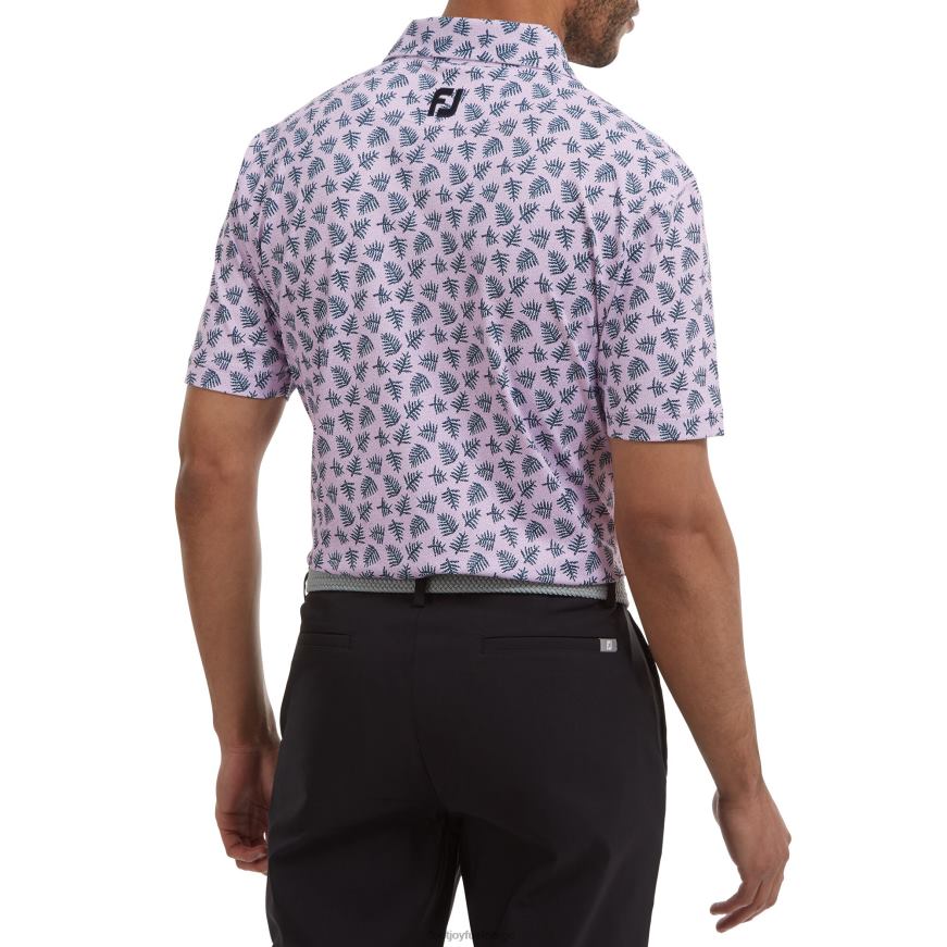 lavendel-marine skygge med palmetrykk R6P2F92 lavendel-marine Footjoy