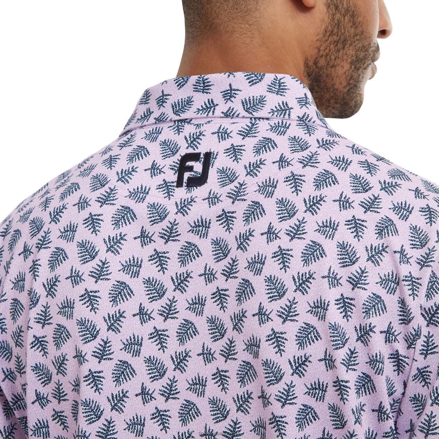 lavendel-marine skygge med palmetrykk R6P2F92 lavendel-marine Footjoy