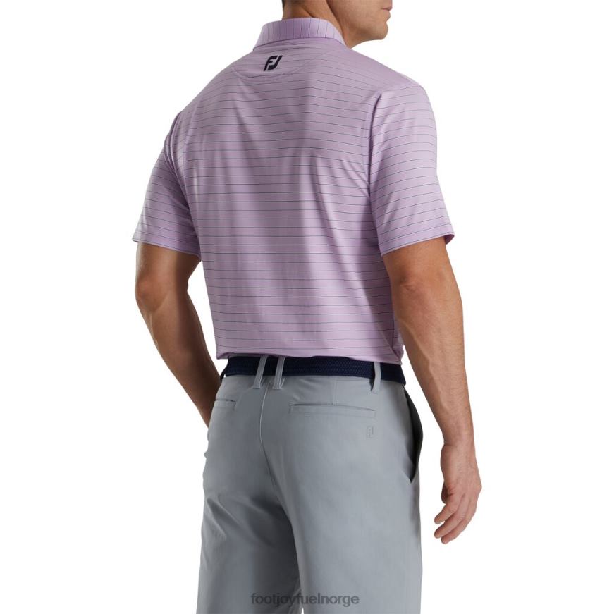 lavendel trippel nålestripe lisle self krage R6P2F1844 lavendel Footjoy