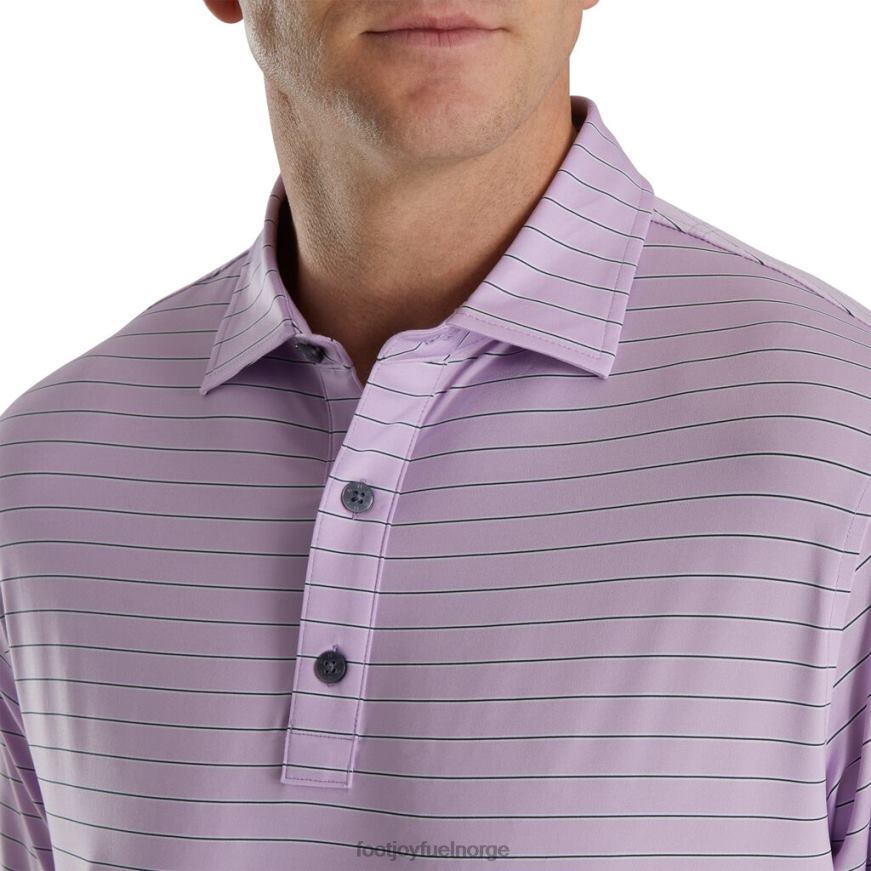 lavendel trippel nålestripe lisle self krage R6P2F1844 lavendel Footjoy