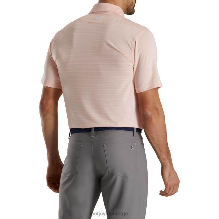 lisle klassisk blyantstripe kvarts rosa-hvit R6P2F1905 kvarts rosa-hvitt Footjoy