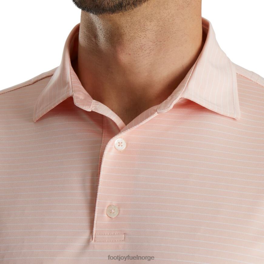 lisle klassisk blyantstripe kvarts rosa-hvit R6P2F1905 kvarts rosa-hvitt Footjoy