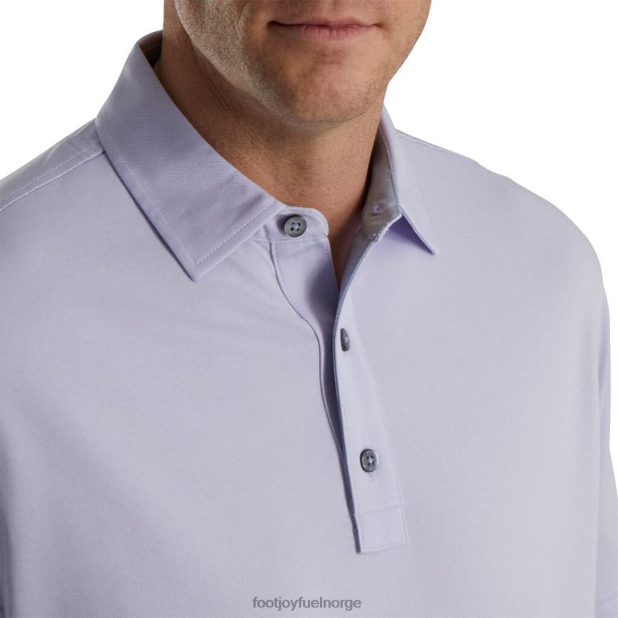 lyng stretch pique solid self krage støvete lilla lyng R6P2F1757 støvete lilla lyng Footjoy