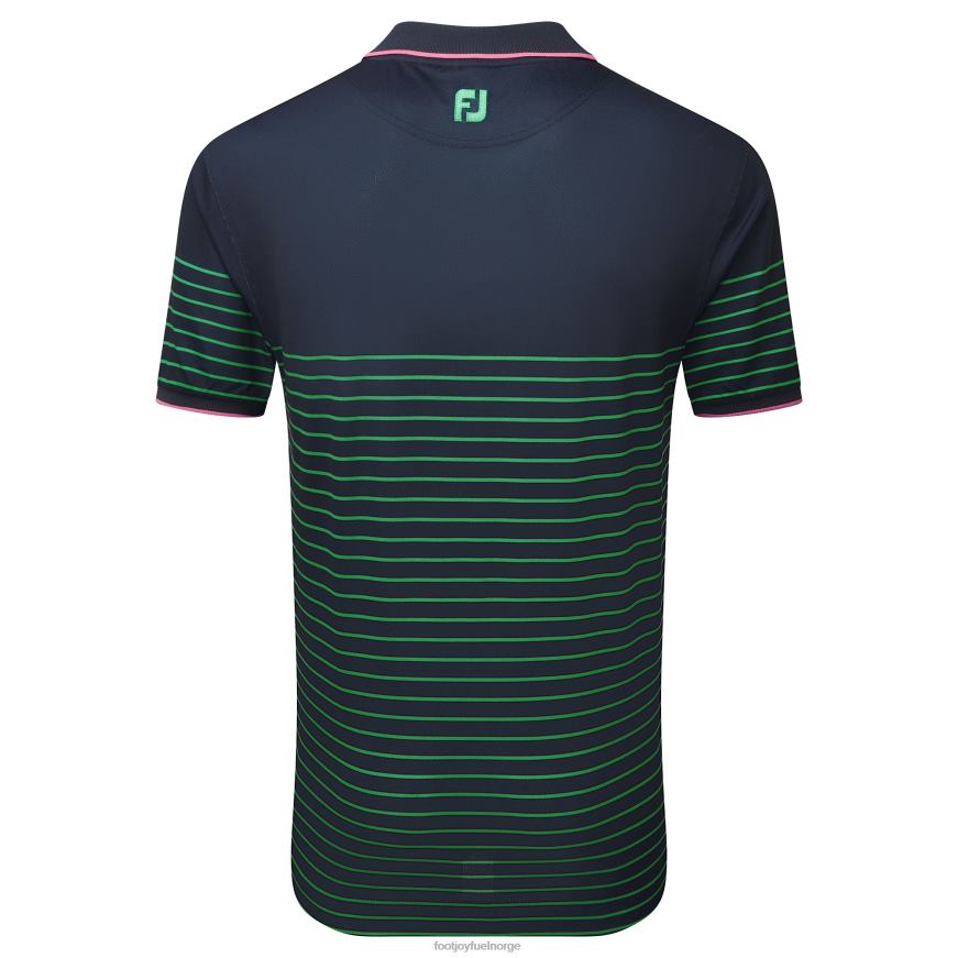 marine-havet grønn-vannmelon breton stripe piké R6P2F894 marine-havet grønn-vannmelon Footjoy
