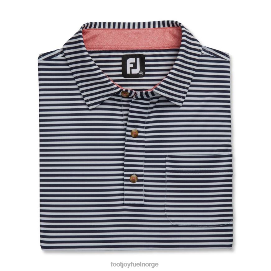 marine-krem stripe full matt selv krage R6P2F1782 marine-krem Footjoy