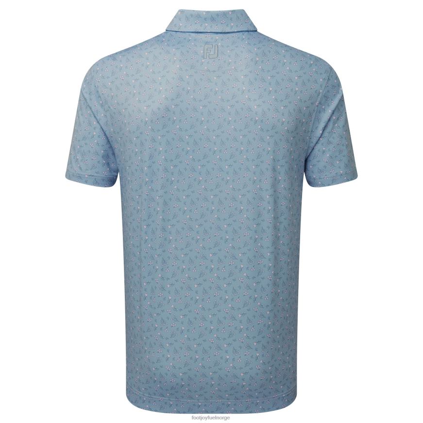 mini floral lisle denim-støvet lilla-asurblå R6P2F883 denim-støvet lilla-asurblå Footjoy