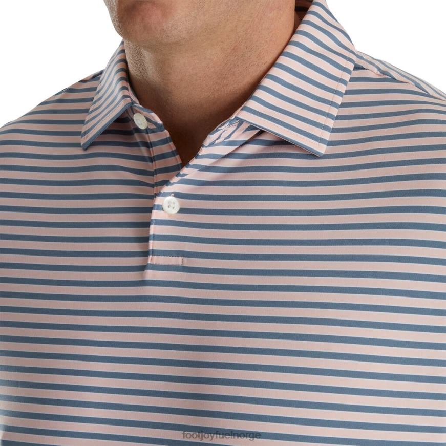 mini regimentstripe lisle selvkrage kvarts rosa-grafitt-hvit R6P2F1809 kvarts rosa-grafitt-hvit Footjoy