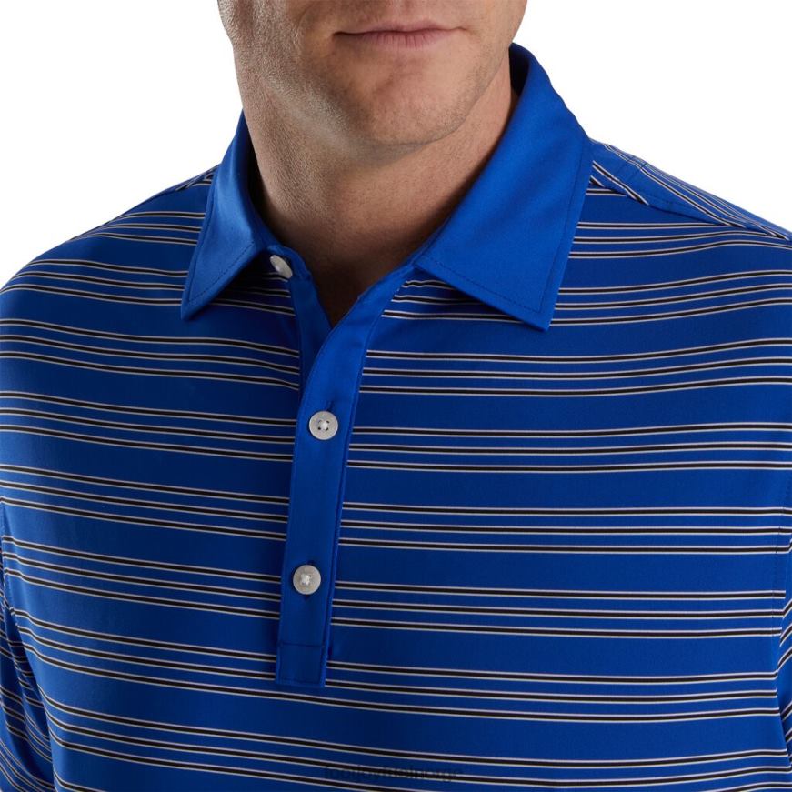ocean trio stripe lisle self krage R6P2F1755 hav Footjoy