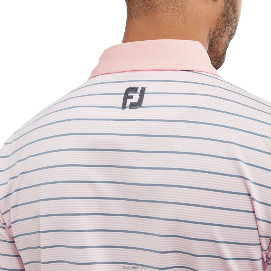 rosa-hvit-grå aksent stripe lisle R6P2F941 rosa-hvit-grå Footjoy