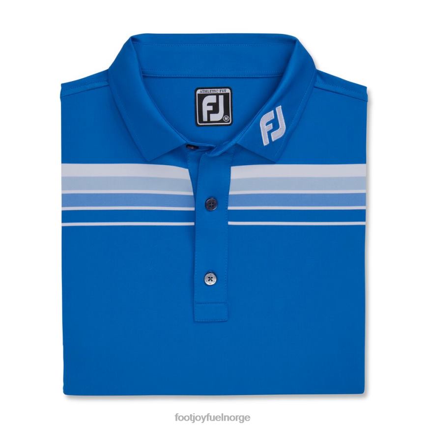 royal atletic fit shadow brystbånd lisle self krage - fj tour krage R6P2F1814 kongelig Footjoy