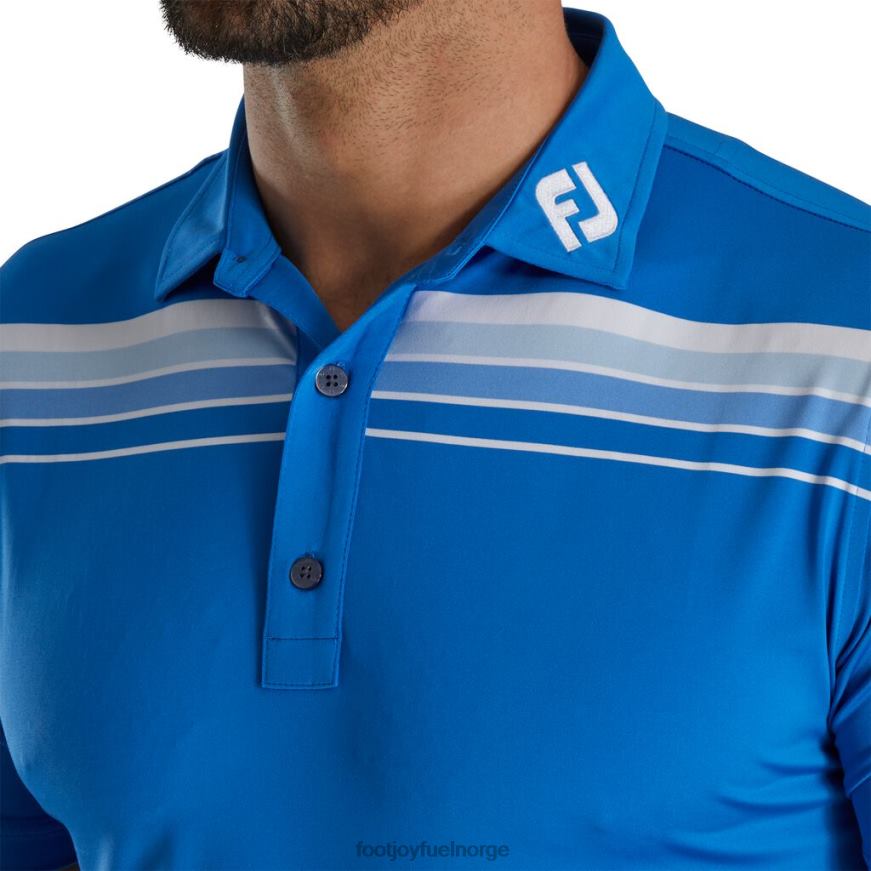 royal atletic fit shadow brystbånd lisle self krage - fj tour krage R6P2F1814 kongelig Footjoy