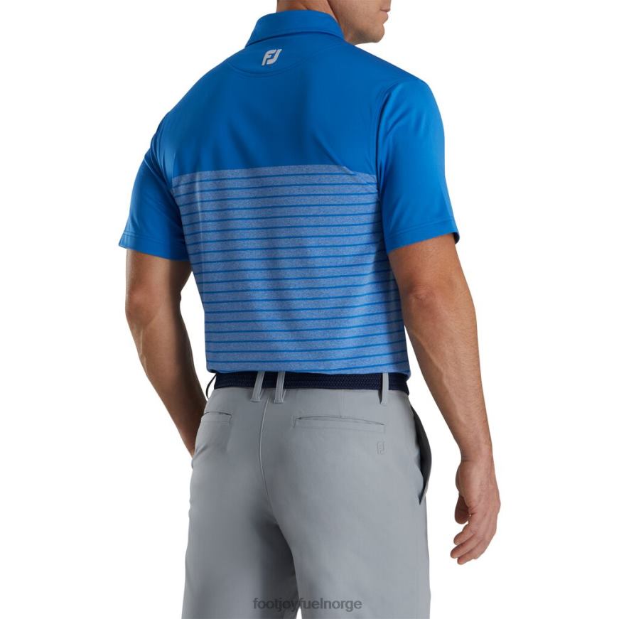royal konstruert lyng pinstripe lisle self krage R6P2F1810 kongelig Footjoy