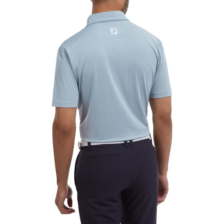 sikk-sakk trykk lisle grå-hvit R6P2F925 grå-hvit Footjoy