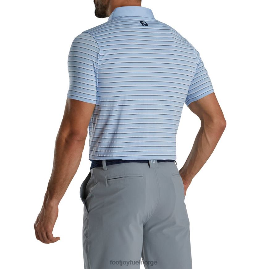 sky atletic fit multi-stripe lisle self krage R6P2F1798 himmel Footjoy