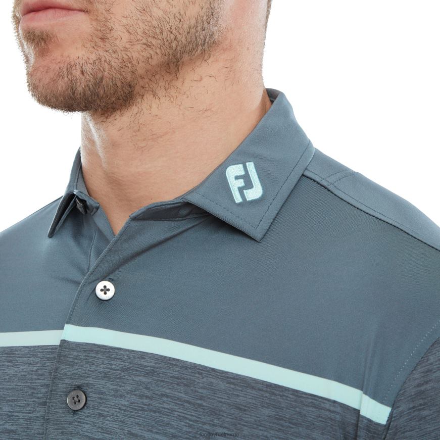 space dye blokk Lisle Bluestone R6P2F87 blåstein Footjoy