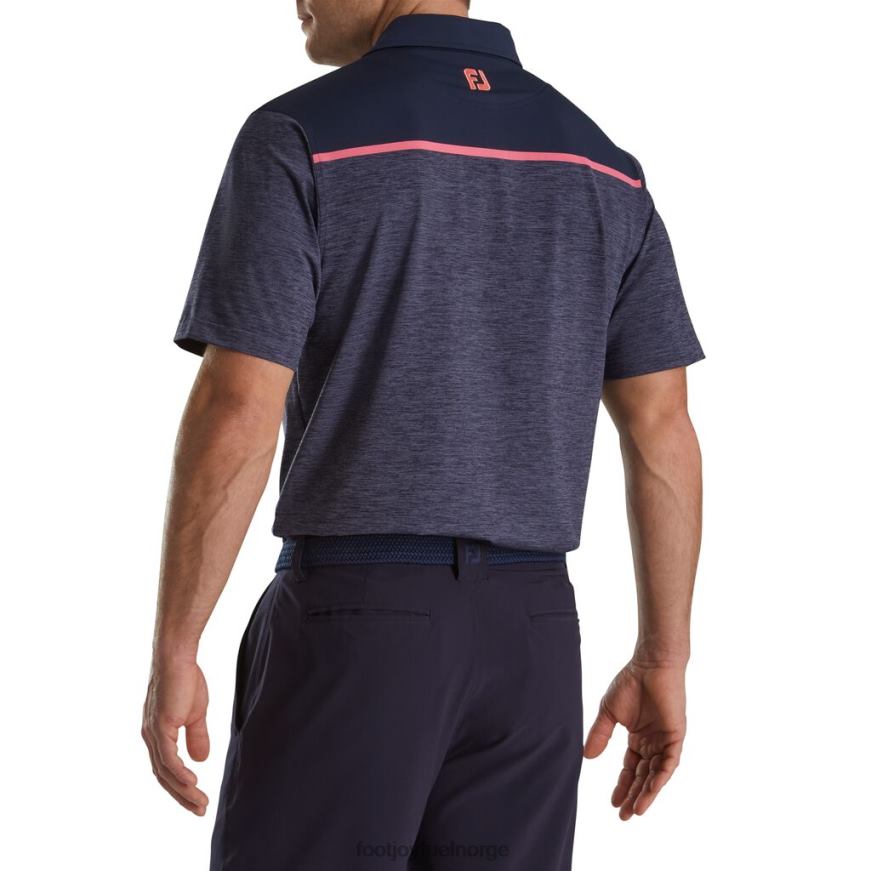 spacedye blokk lisle self krage marine R6P2F2679 marinen Footjoy