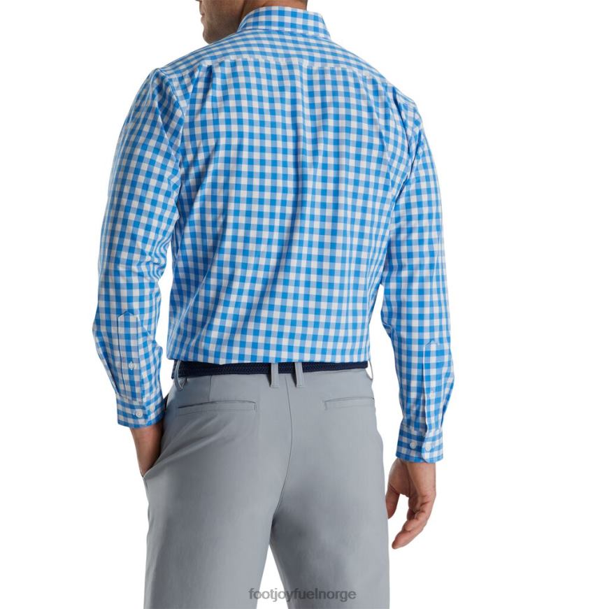 stretch vevd gingham hvit-kongelig R6P2F1900 hvit-kongelig Footjoy