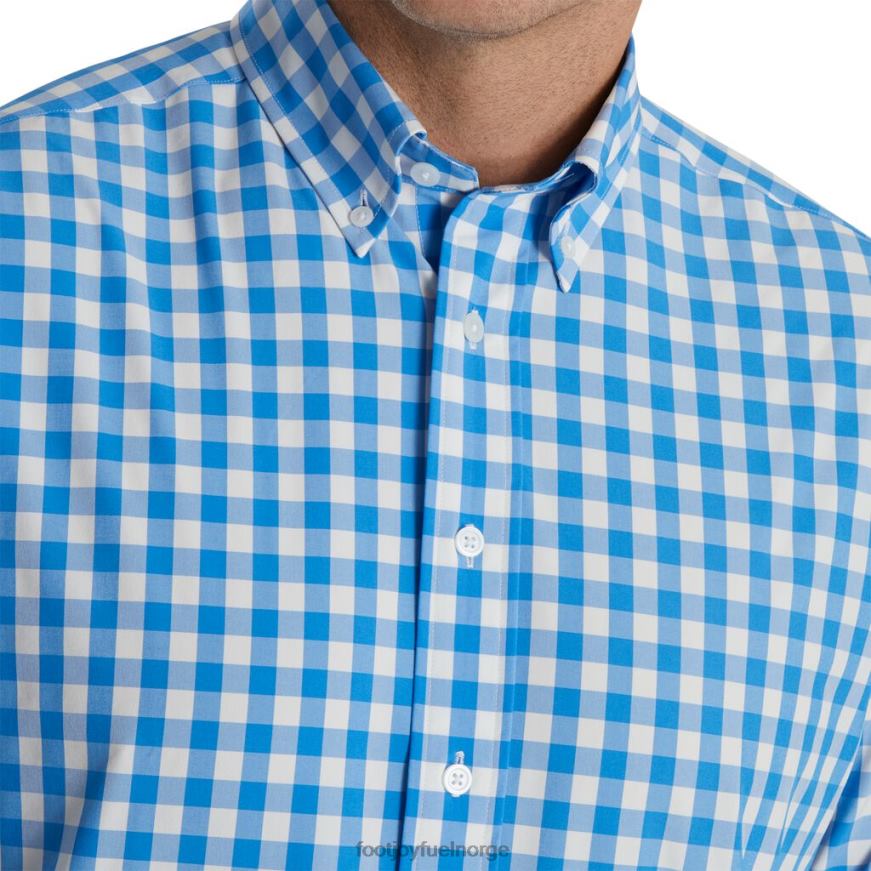 stretch vevd gingham hvit-kongelig R6P2F1900 hvit-kongelig Footjoy