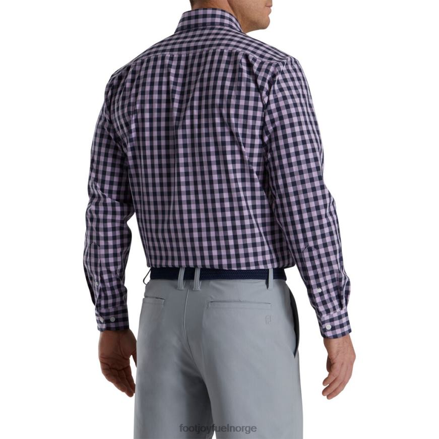stretch vevd gingham lavendel-marine R6P2F1902 lavendel-marine Footjoy