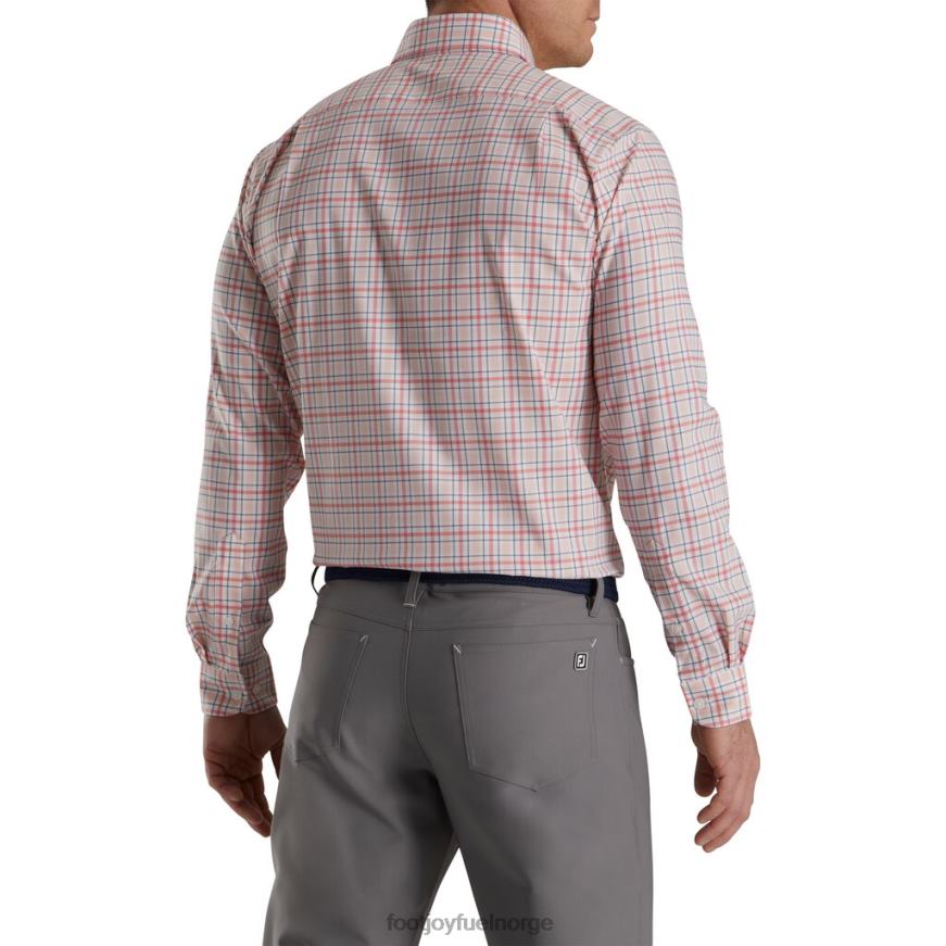 supermykt vevd rutete hvit-korall-rosa-grafitt R6P2F1895 hvit-korall-rosa-grafitt Footjoy