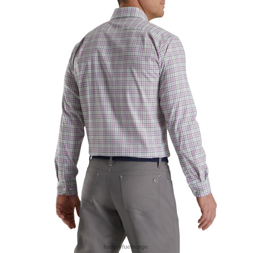 supermykt vevd rutete hvit-lavendel-salvie-marine R6P2F1897 hvit-lavendel-salvie-marine Footjoy