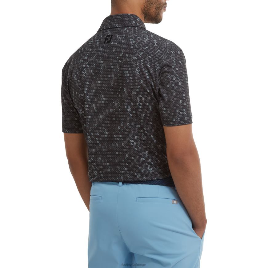 svart digital camo fj print lisle R6P2F914 svart Footjoy