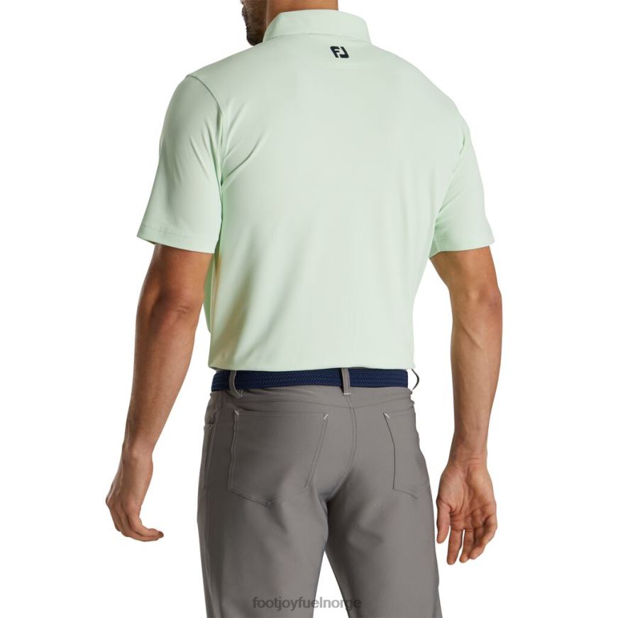 ytelse stretch pique solid self krage mint R6P2F1861 mynte Footjoy