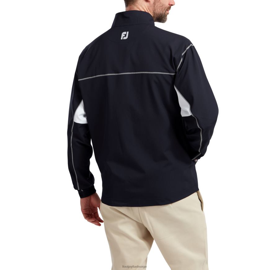 fj vindskjorte med full glidelås marine-hvit R6P2F309 marine-hvit Footjoy