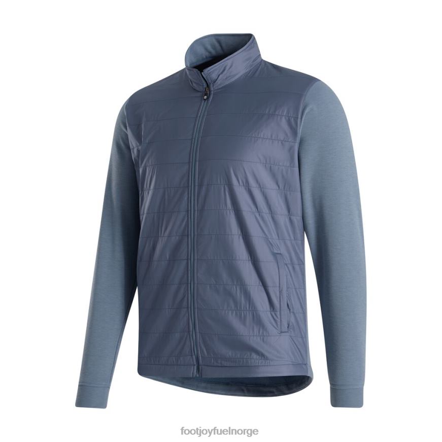 hybridjakke med full glidelås i skiferlyng R6P2F2773 skifer-lyng skifer Footjoy
