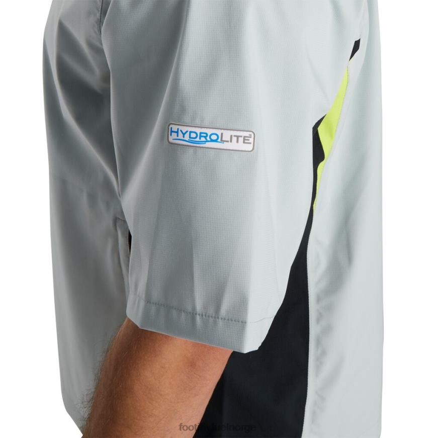 hydrolitt kortermet regnskjorte sølv-svart-lime R6P2F2120 sølv-svart-lime Footjoy
