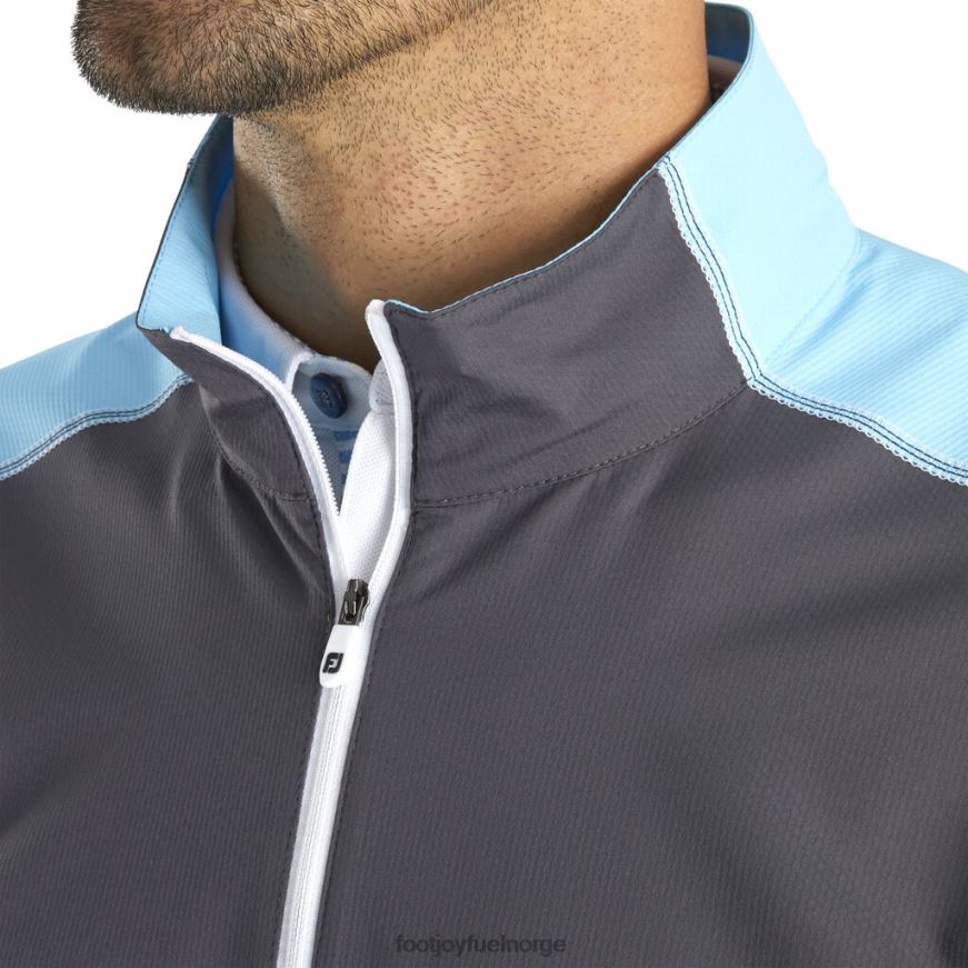 kull-lyseblå kortermet sport vindskjorte R6P2F2131 kull-lyseblå Footjoy