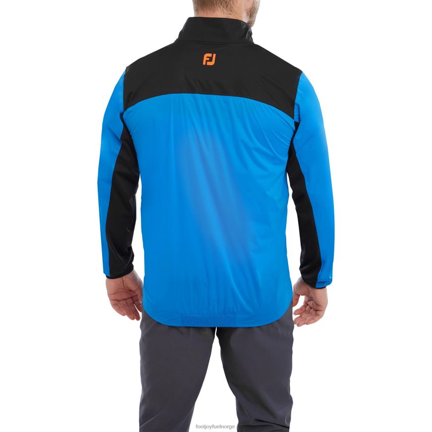 safir-svart-oransje hydroknit 1-2 glidelåsjakke R6P2F305 safir-svart-oransje Footjoy