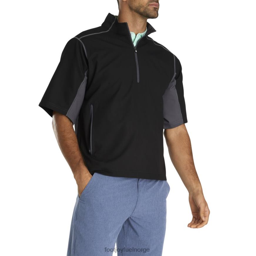 svart-kull kortermet sport vindskjorte R6P2F2128 svart-kull Footjoy