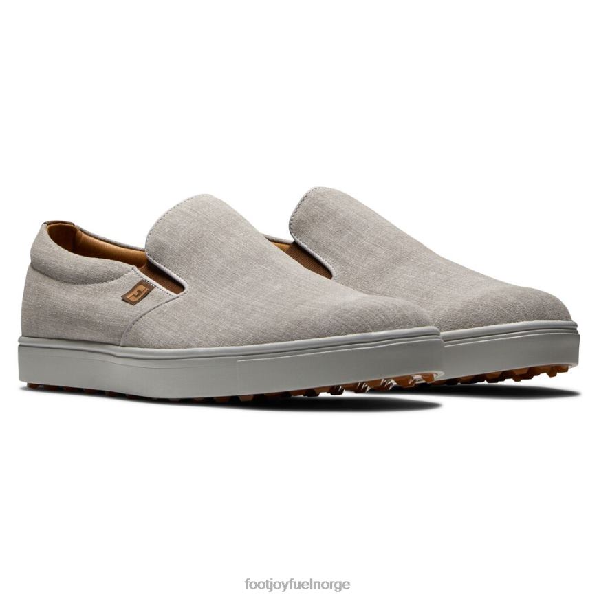 club casual slip-on hvit-sølv R6P2F2668 hvit-sølv Footjoy
