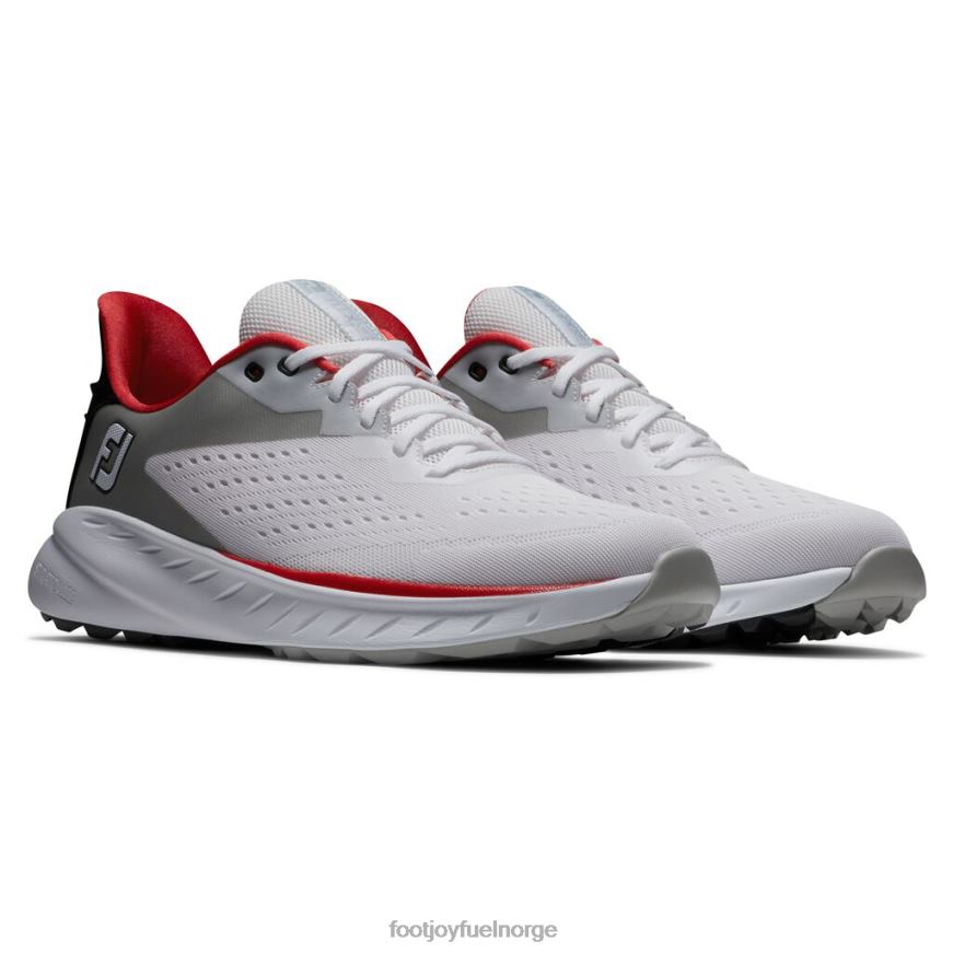 flex xp hvit-svart-rød R6P2F2653 hvit-svart-rød Footjoy