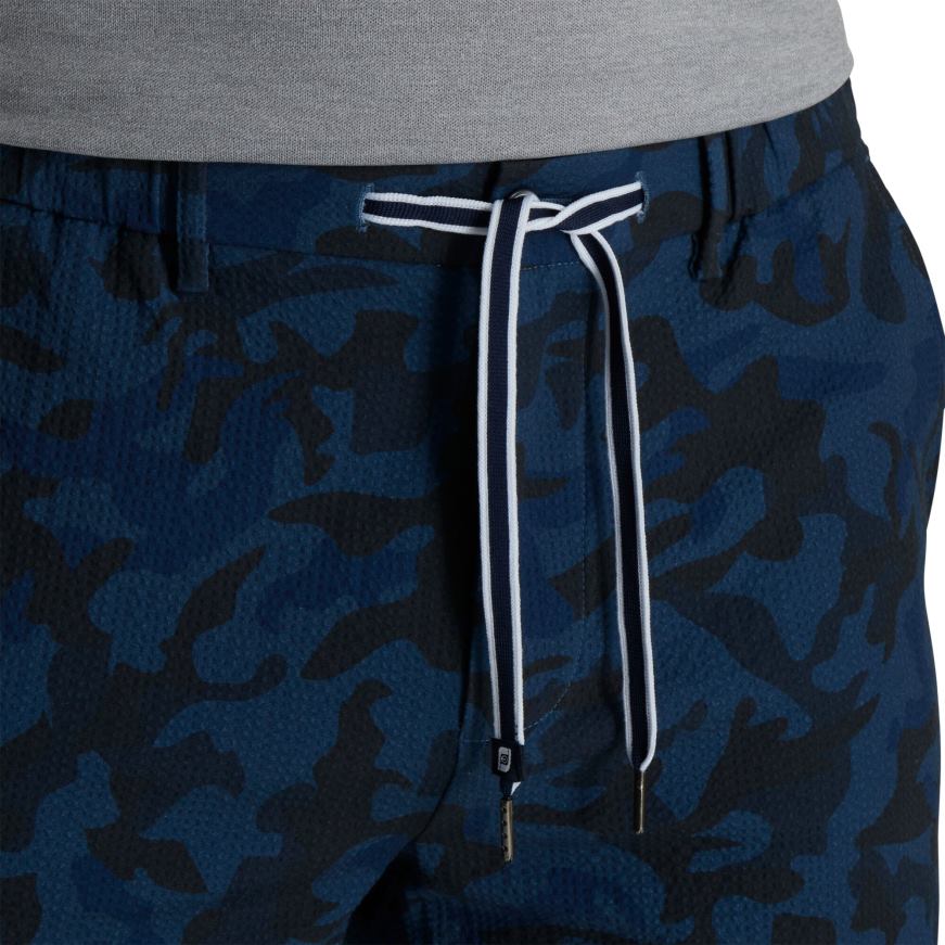 blå camo seersucker-shorts R6P2F1241 blå camo Footjoy