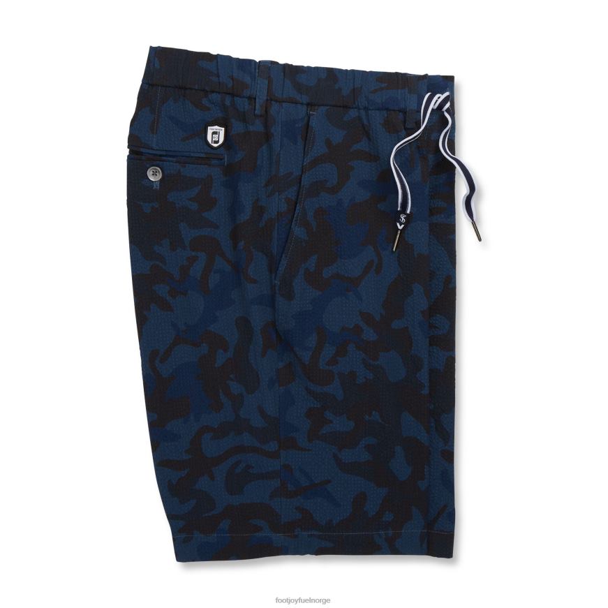 blå camo seersucker-shorts R6P2F1241 blå camo Footjoy