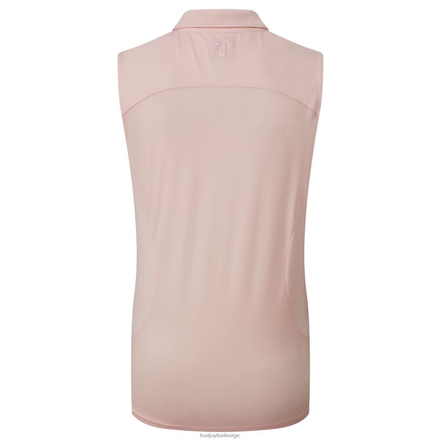 blush rosa kvinners mesh rygg solid ermeløs lisle R6P2F1568 rødme rosa Footjoy