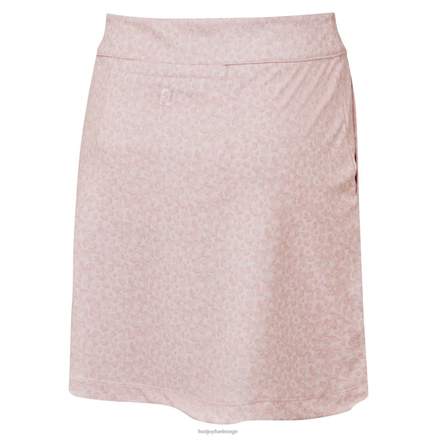 blush rosa skort med interlock-trykk for kvinner R6P2F728 rødme rosa Footjoy