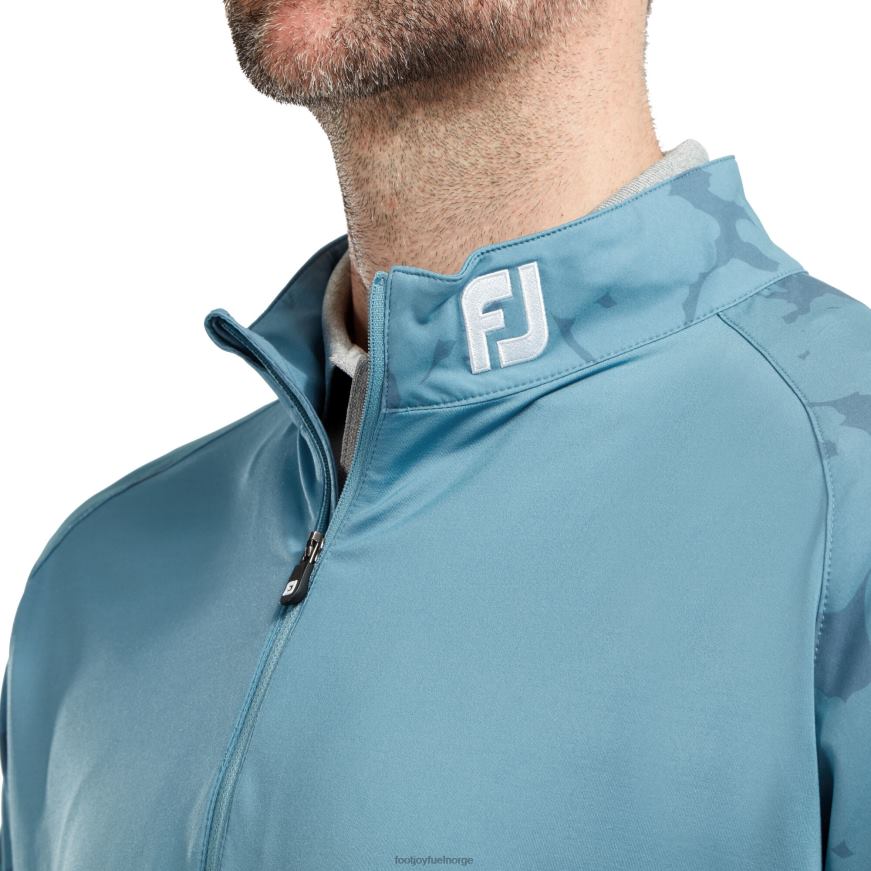 camo floral halv glidelås mellomlag storm blå R6P2F1264 storm blå Footjoy