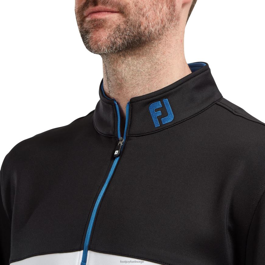 fargeblokkert chill-out genser svart-kongelig-hvit R6P2F507 svart-kongelig-hvit Footjoy