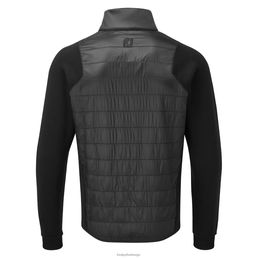 fj hybridjakke sort R6P2F412 svart Footjoy