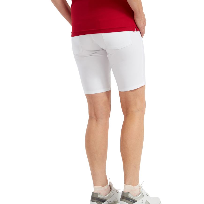 golfleisure stretch shorts kvinner hvit R6P2F717 hvit Footjoy