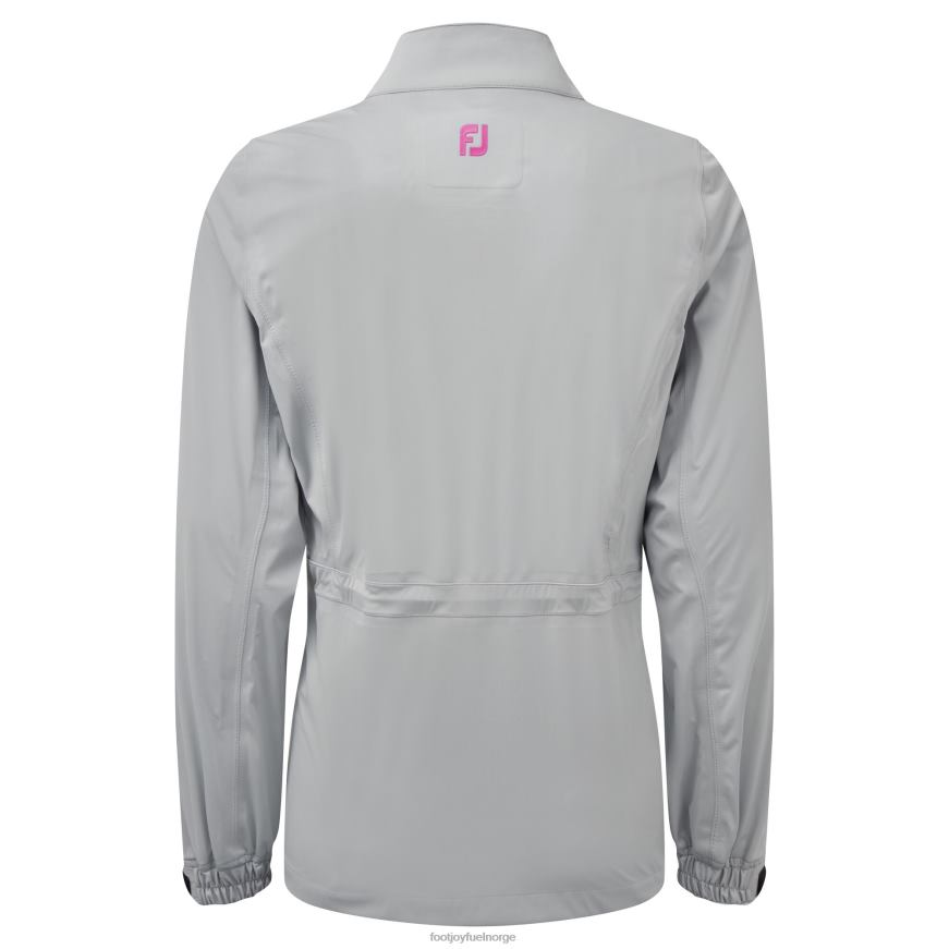 grå-rosa hydrostrikkejakke for kvinner R6P2F710 grå-rosa Footjoy
