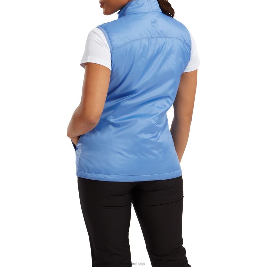 kvinners lett isolert vest blue jay R6P2F1570 blå jay Footjoy