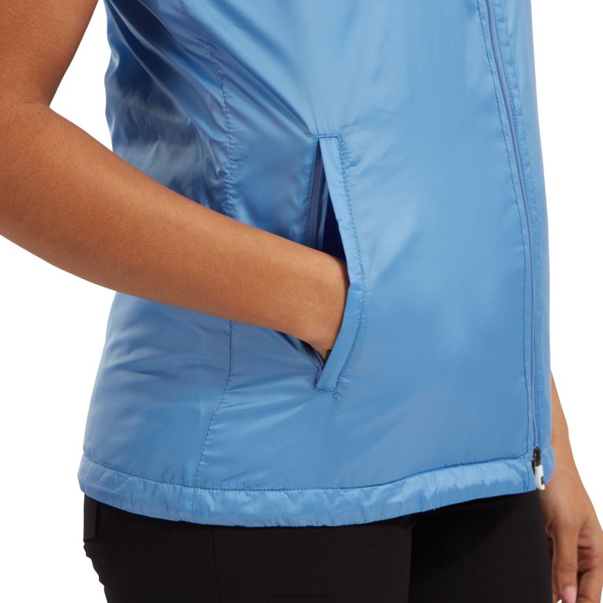kvinners lett isolert vest blue jay R6P2F1570 blå jay Footjoy