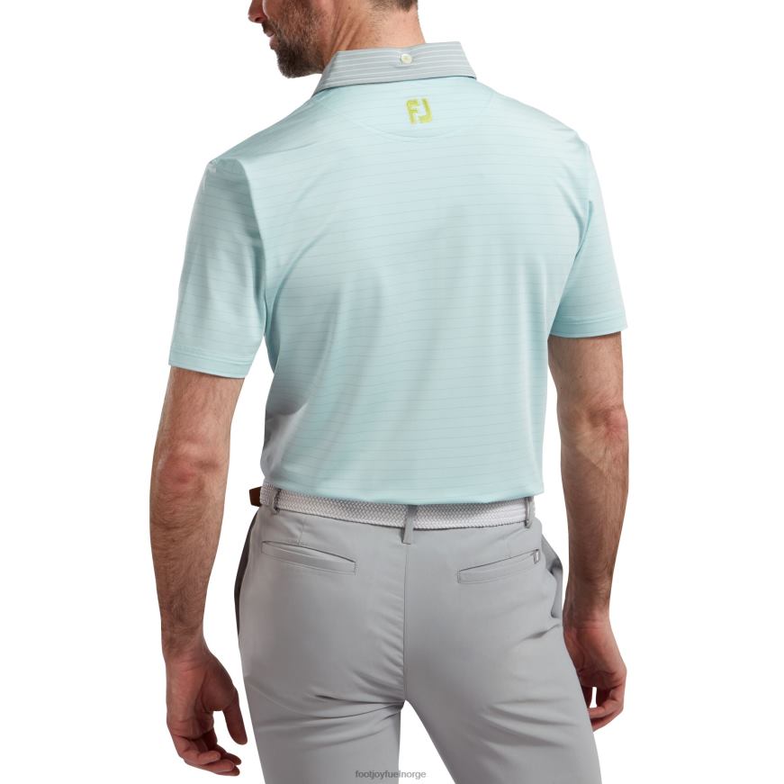 lisle nålestripe blanding is blå-grå R6P2F475 is blågrå Footjoy