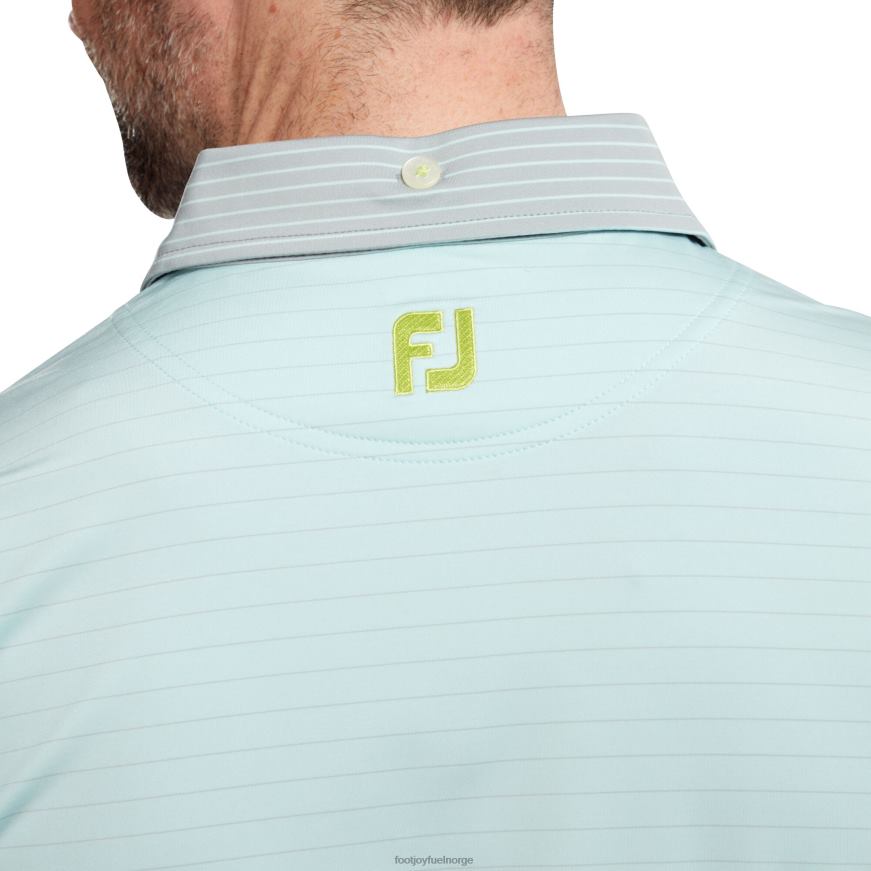 lisle nålestripe blanding is blå-grå R6P2F475 is blågrå Footjoy
