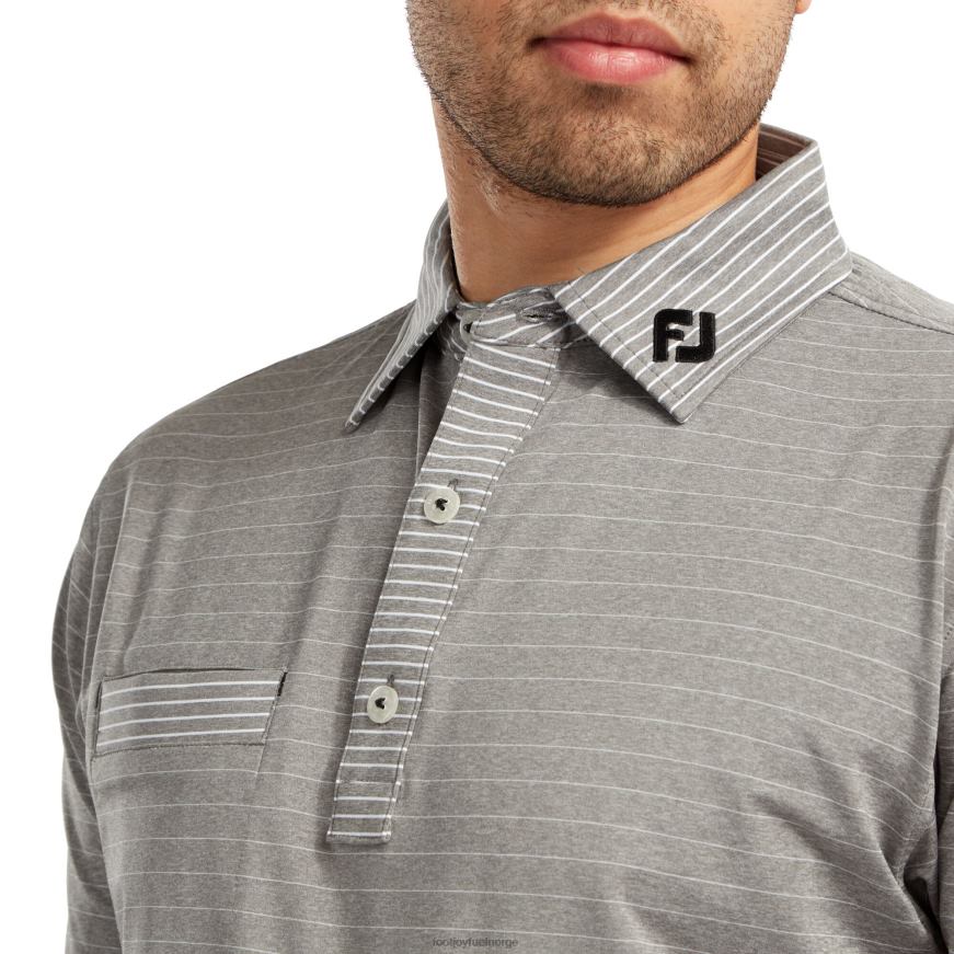 lisle nålestripe blanding lyng kull-hvit R6P2F477 lyng kullhvit Footjoy